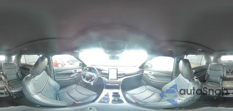 2020 Ford Explorer St из США, поврежденный, VIN 1FM5K8GC2LGB41397